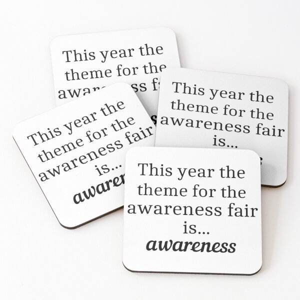 Item preview, This year the theme for the awareness fair is awareness designed and sold by eltonjuan.