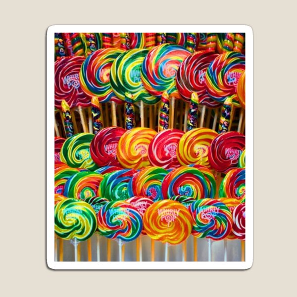 lollypop pattern Magnet