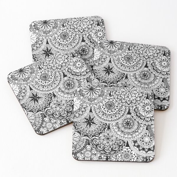 Item preview, Zentangle Geometric designed and sold by CatgoDigital.