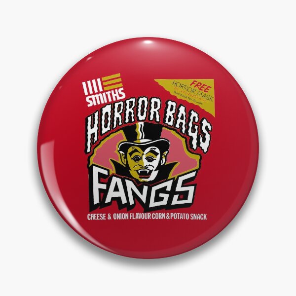 Item preview, CRISPS - HORROR BAGS! - ADVERT designed and sold by ThrowbackAds.