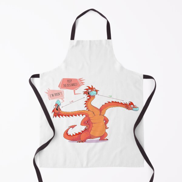 Item preview,  Keep The Distance Funny Cartoon Zmei Gorynich  designed and sold by quackynaut.