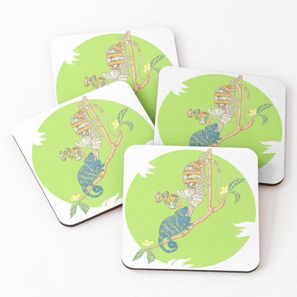 Item preview, Lizard Love (Chameleons) designed and sold by Andrew Moss.