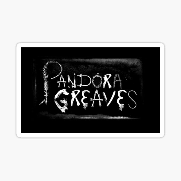 Pandora Greaves Logo Sticker
