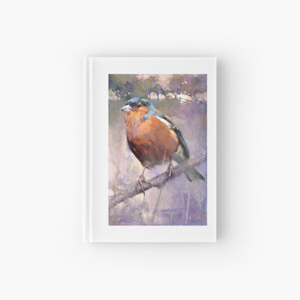 Male Chaffinch Hardcover Journal