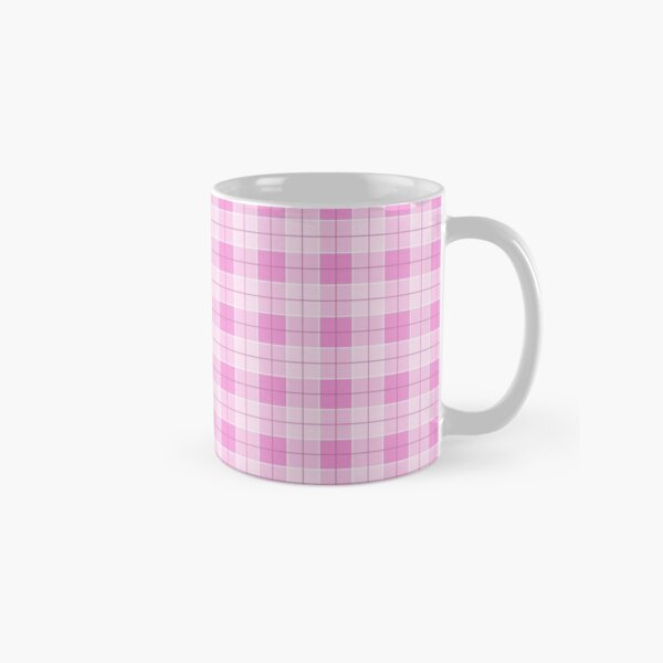 Simply Cute Gingham - Pink Classic Mug