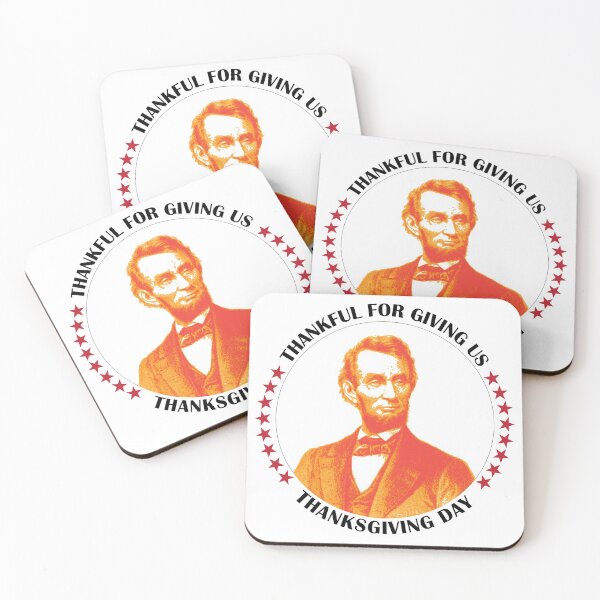 Aperçu de l'œuvre Conception blanche du jour de Thanksgiving Abraham Lincoln créée et vendue par anins-azuree.