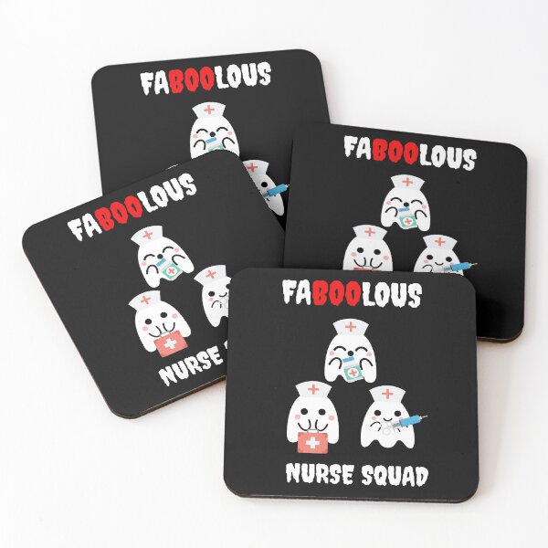 Item preview, FaBOOlous NURSE SQUAD designed and sold by WordsmithNerd.