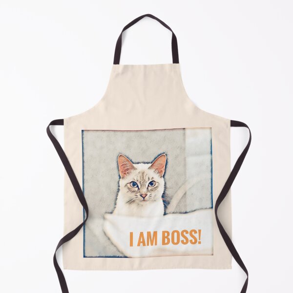Item preview, The Cat - I am Boss - Orange designed and sold by gphotobox.