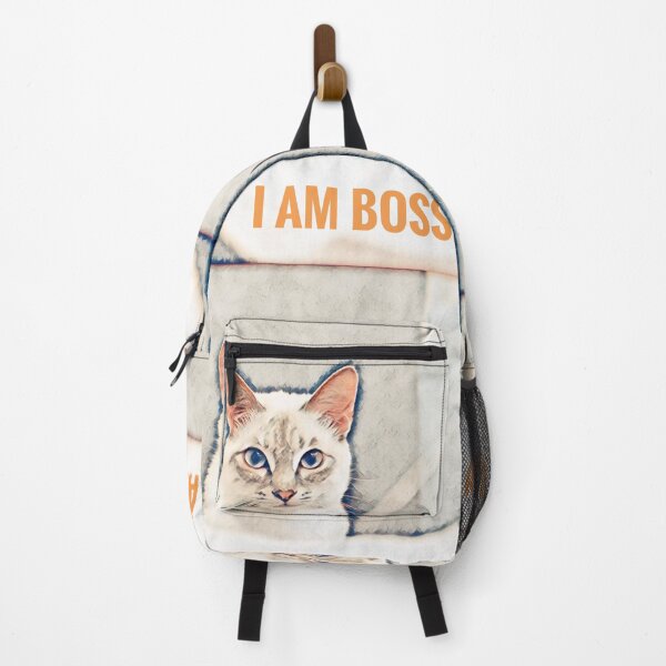 Item preview, The Cat - I am Boss - Orange designed and sold by gphotobox.
