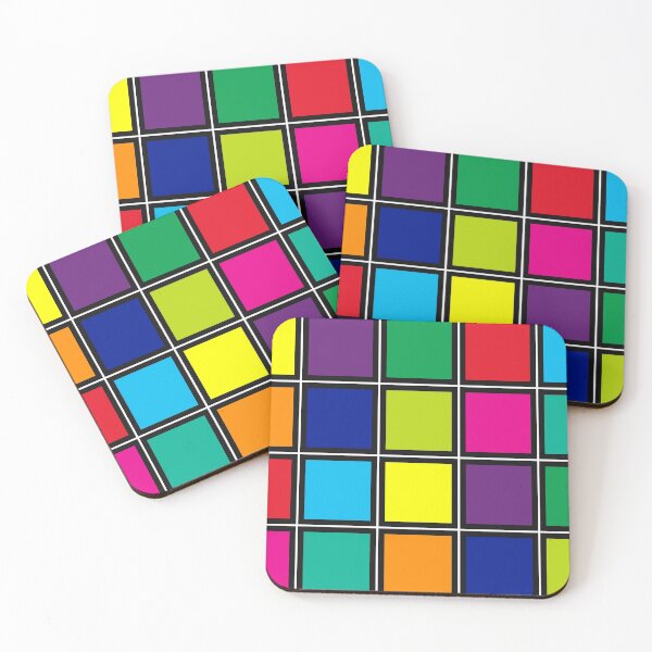 Item preview, Cuadrados multicolores designed and sold by yayor.