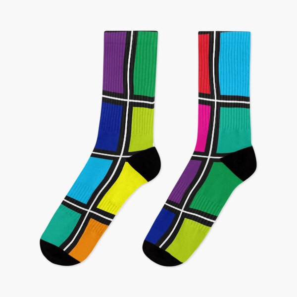 Item preview, Multicolored squares designed and sold by yayor.