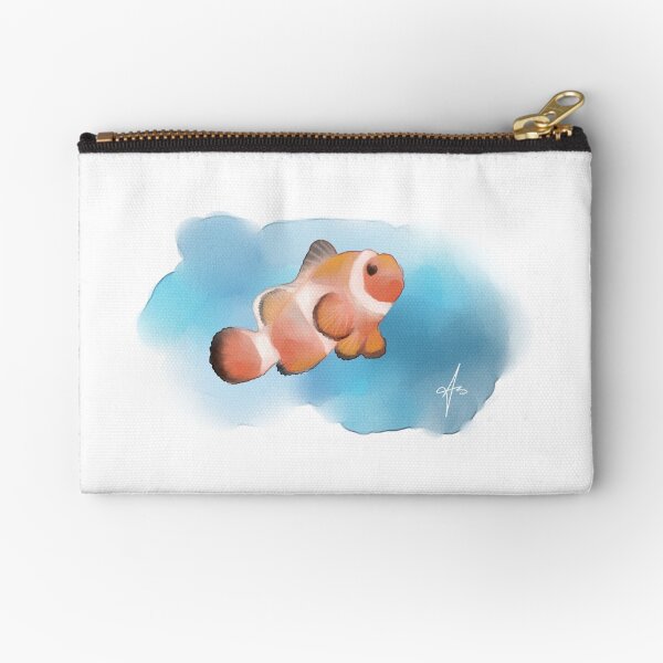 Artwork - Clown Fish Zipper Pouch