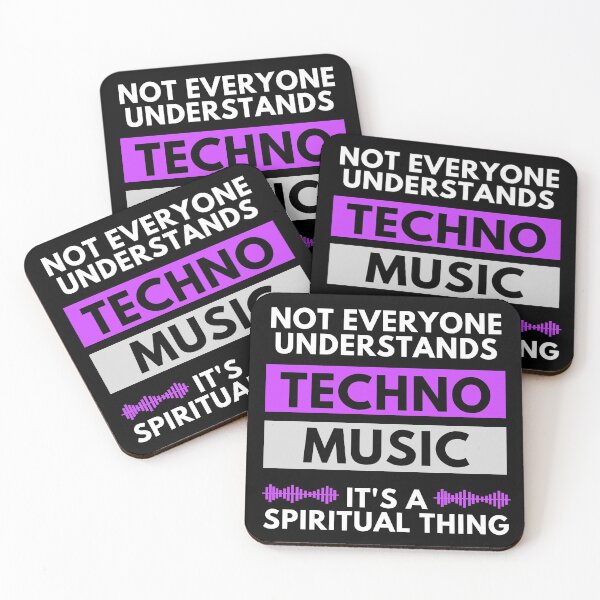 Item preview, Not Everyone Understands Techno Music It's A Spiritual Thing designed and sold by m95sim.