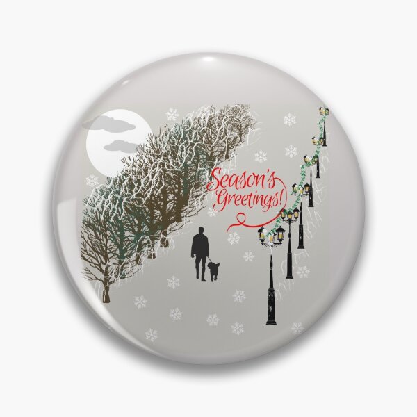 Item preview, Christmas Season's Greetings Winter Walk.  designed and sold by mpandam.