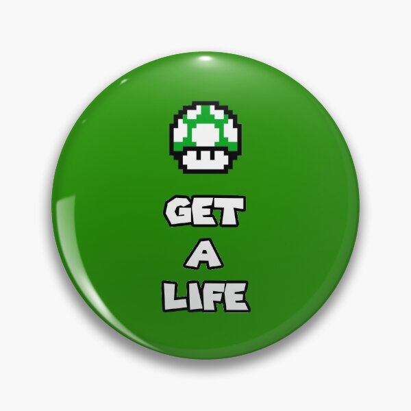 Item preview, Get a life 1up designed and sold by Enekos.