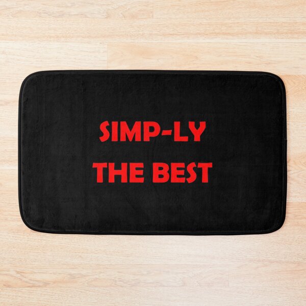 Item preview, Simply the best pun fun (Red) designed and sold by Deegital18.