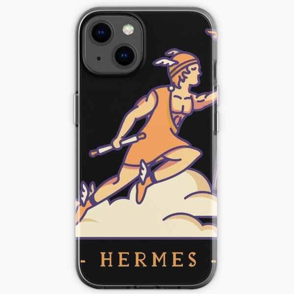 Hermes Gold Sigil iPhone Flexible Hülle