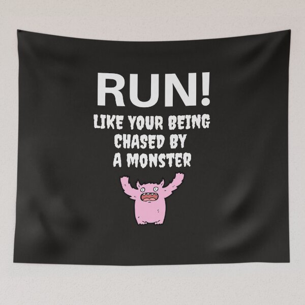 Item preview, Run! Like your being chased by a monster designed and sold by Lawro007.