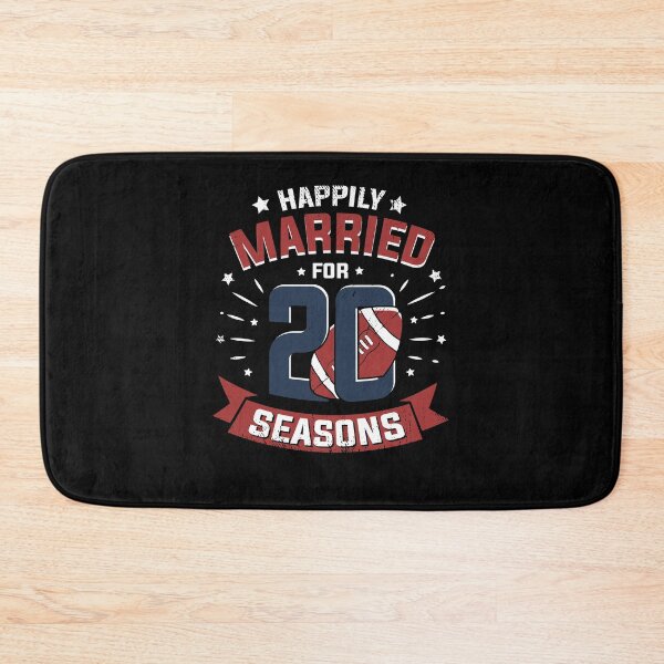 Item preview, Married For 20 Years American Football Couple Gift designed and sold by Marcid95.