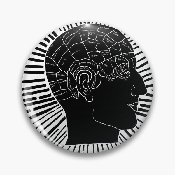 Item preview, Phrenology black and white designed and sold by Kimmygowland.