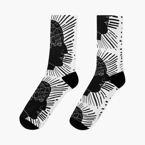 Item preview, Phrenology black and white designed and sold by Kimmygowland.