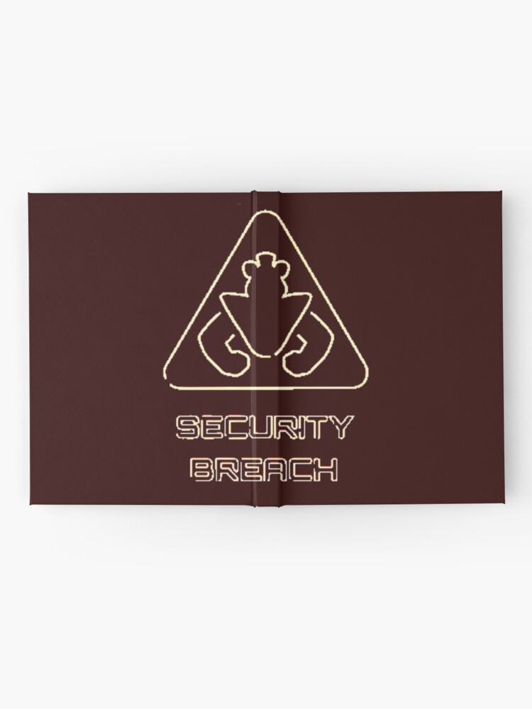 Five Nights At Freddys Security Breach Symbol Logo Hardcover Journal For Sale By Senaeksi 3326