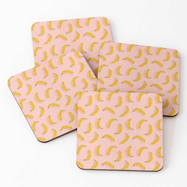 Item preview, Banana Pattern – Blush designed and sold by Cat Coquillette.