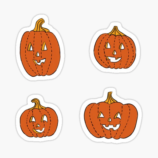 Item preview, Happy Pumpkins designed and sold by latheandquill.