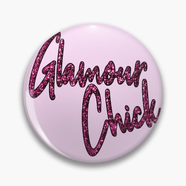 Item preview, Glamor Chick in Pink Glitter - Girly designed and sold by GlamourChick.