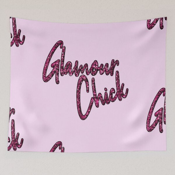 Item preview, Glamor Chick in Pink Glitter - Girly designed and sold by GlamourChick.