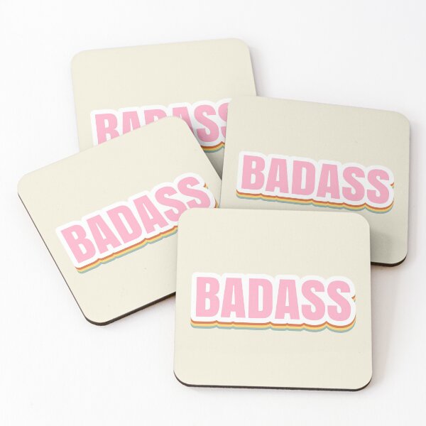 Item preview, BADASS | Retro Colors | babyRAGE Item #T0002C designed and sold by babyrage.