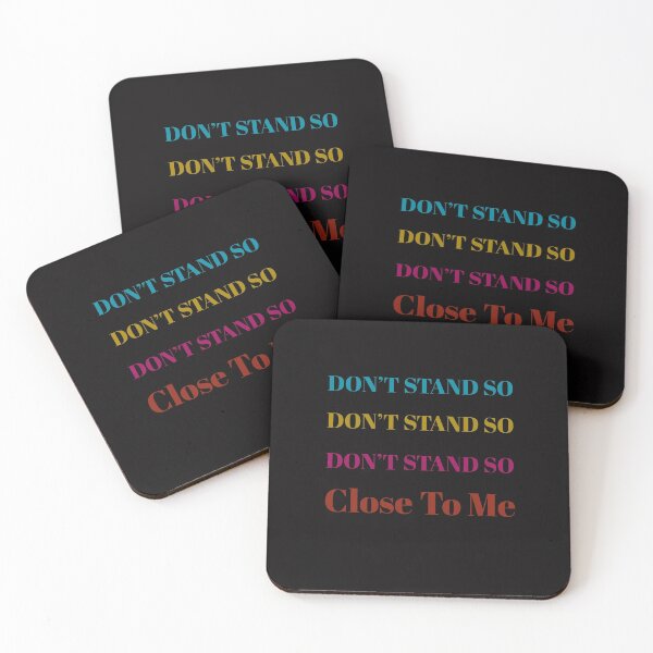 Item preview, Don't Stand So Close To Me designed and sold by stevenwoodcock.