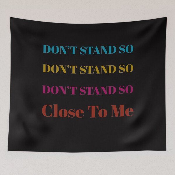 Item preview, Don't Stand So Close To Me designed and sold by stevenwoodcock.