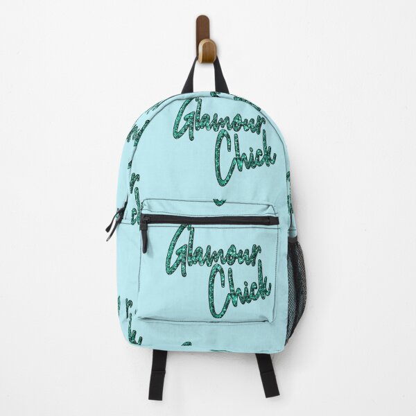 Item preview, Glamor Chick Typography in Turquoise Glitter designed and sold by GlamourChick.