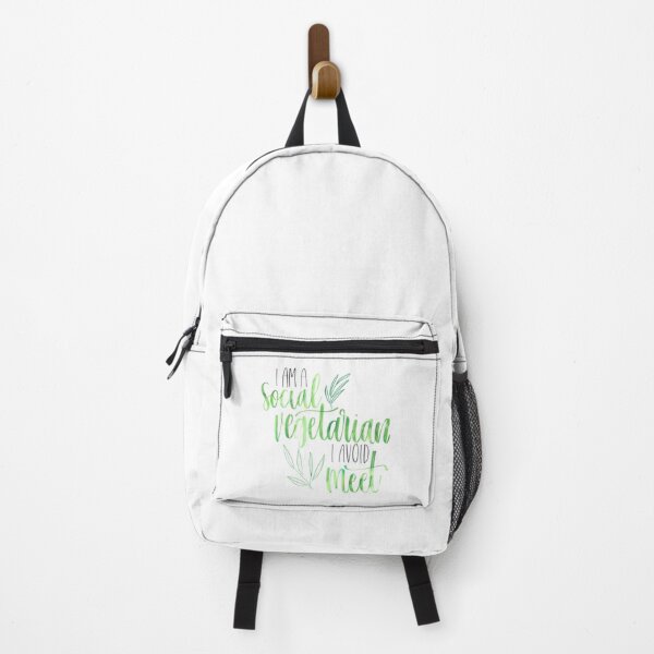 Item preview, I am a Social Vegetarian I Avoid Meet designed and sold by MadeByMeera.