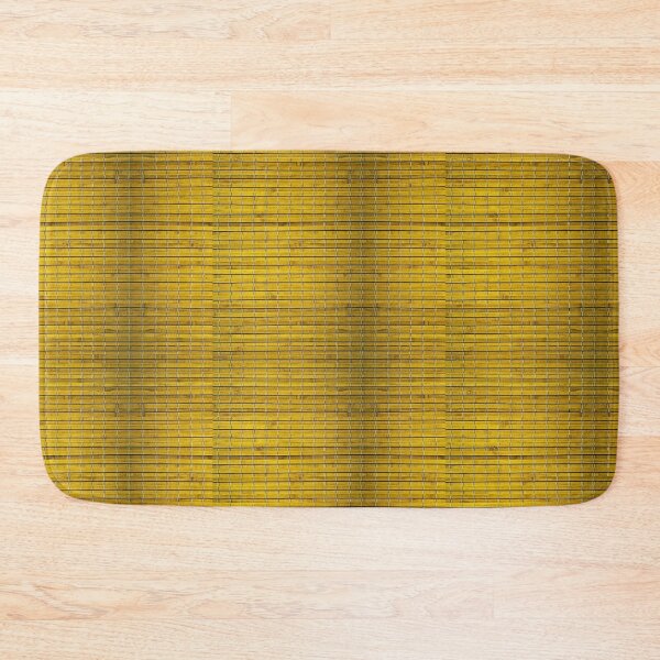 Item preview, Brown woven bamboo mat design designed and sold by tetibright.