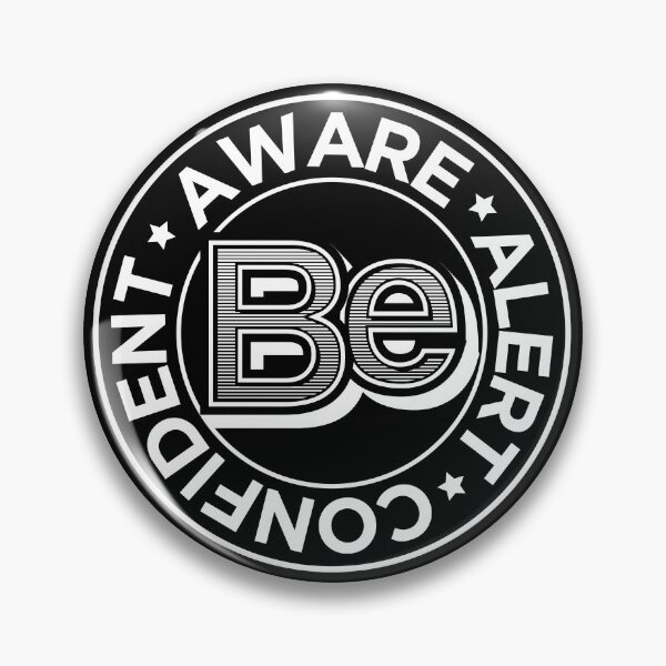 Item preview, Be Aware, Alert and Confident designed and sold by Andantino.
