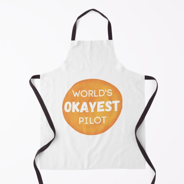 Item preview, World's Okayest Pilot designed and sold by sherwinc.