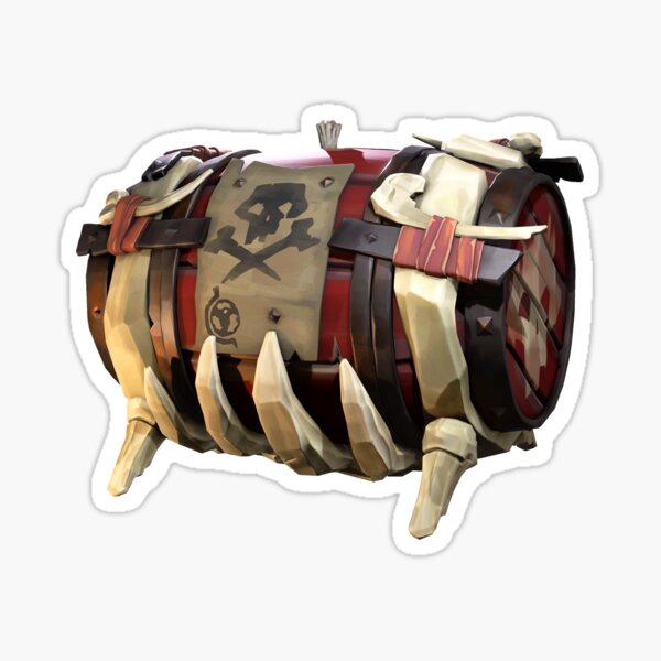 Sea of Thieves Mega Keg Sticker
