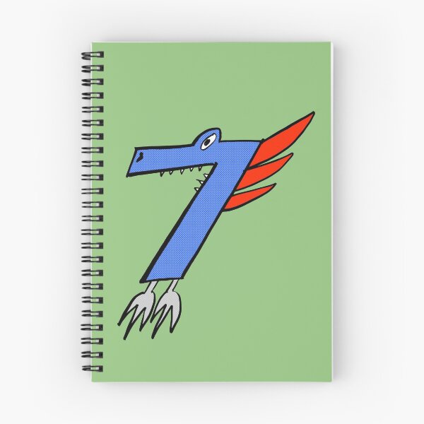 Item preview, Monster Number 7 - the perfect birthday gift for cool little monsters designed and sold by HeyK.