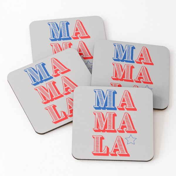 Item preview, Kamala Mamala Harris Momala Biden 2020 stripe and star shape design designed and sold by milkasweet.