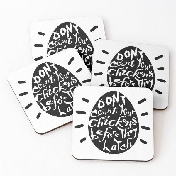 Item preview, Don't count your chickens before they hatch designed and sold by Achily.