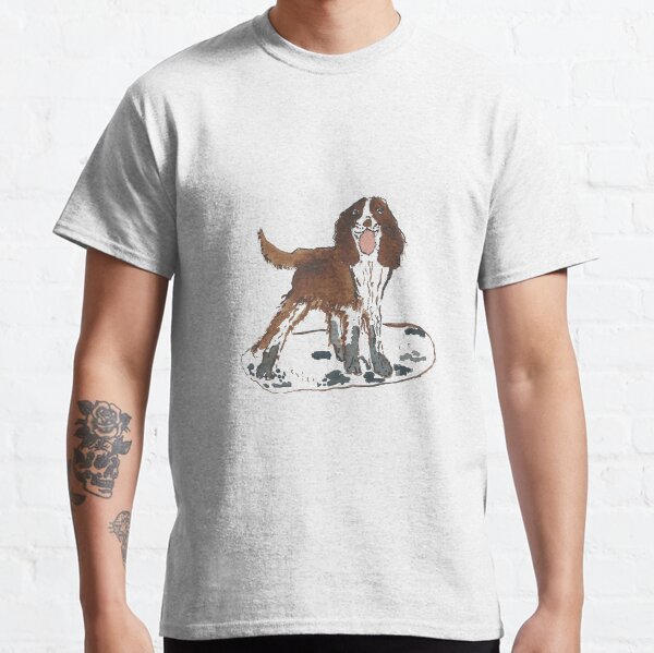 Mucky Springer Spaniel Classic T-Shirt