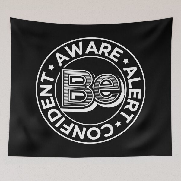 Item preview, Be Aware, Alert and Confident designed and sold by Andantino.