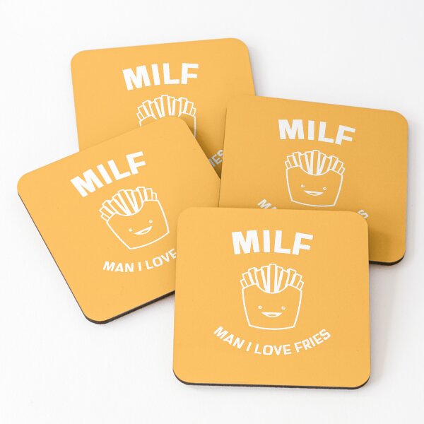 Item preview, MILF - Man I Love Fries designed and sold by Web CreationsNL.
