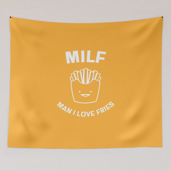 Item preview, MILF - Man I Love Fries designed and sold by Web CreationsNL.