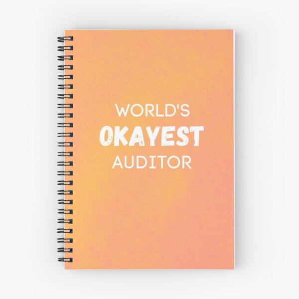 Item preview, World's Okayest Auditor designed and sold by sherwinc.