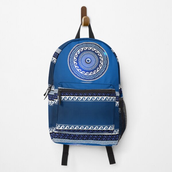 Item preview, Mati Evil Eye Greek Key Patterns Yiorgos Collection designed and sold by Yiorgos Designs.