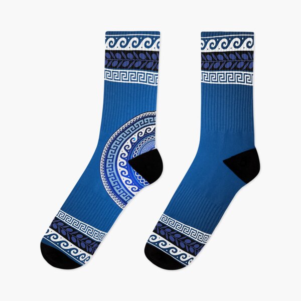 Item preview, Mati Evil Eye Greek Key Patterns Yiorgos Collection designed and sold by Yiorgos Designs.