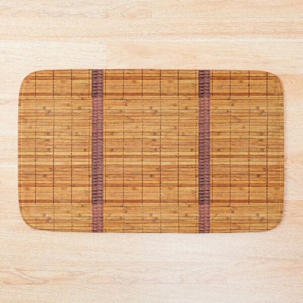 Item preview, Brown woven mat print designed and sold by tetibright.